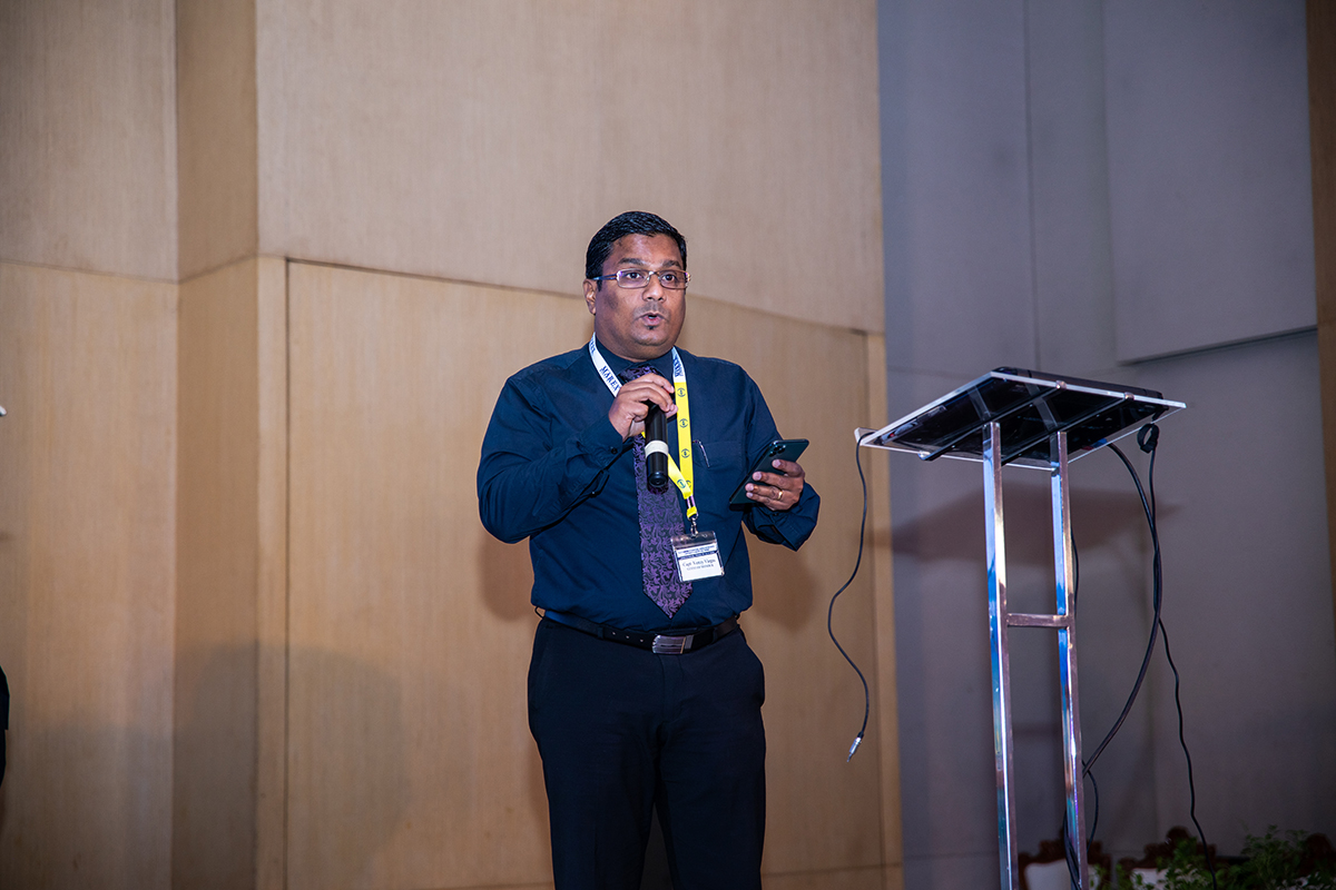 Capt. Venzy Viegas( MLA-Goa)-Chief Guest sharing his thoughts