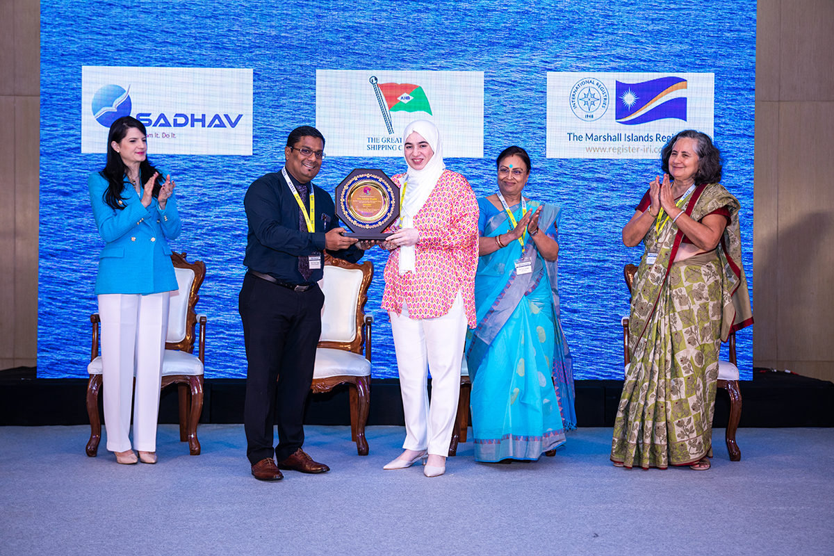 Felicitation of Advisory Board Members: Ms. Saleha Shaikh