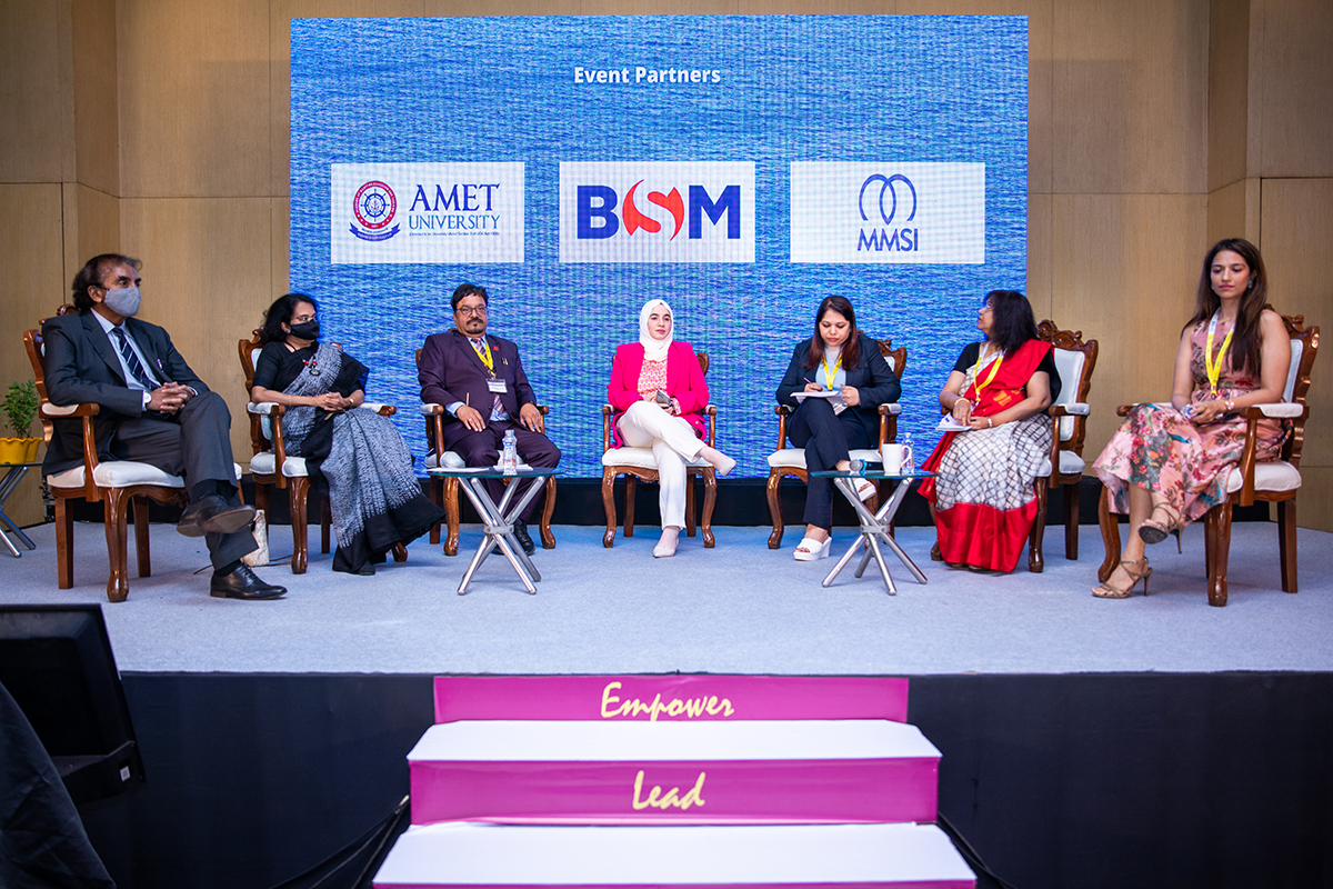 Panel Discussion on Creating Positive Ecosystem for Women in Maritime in  Progress