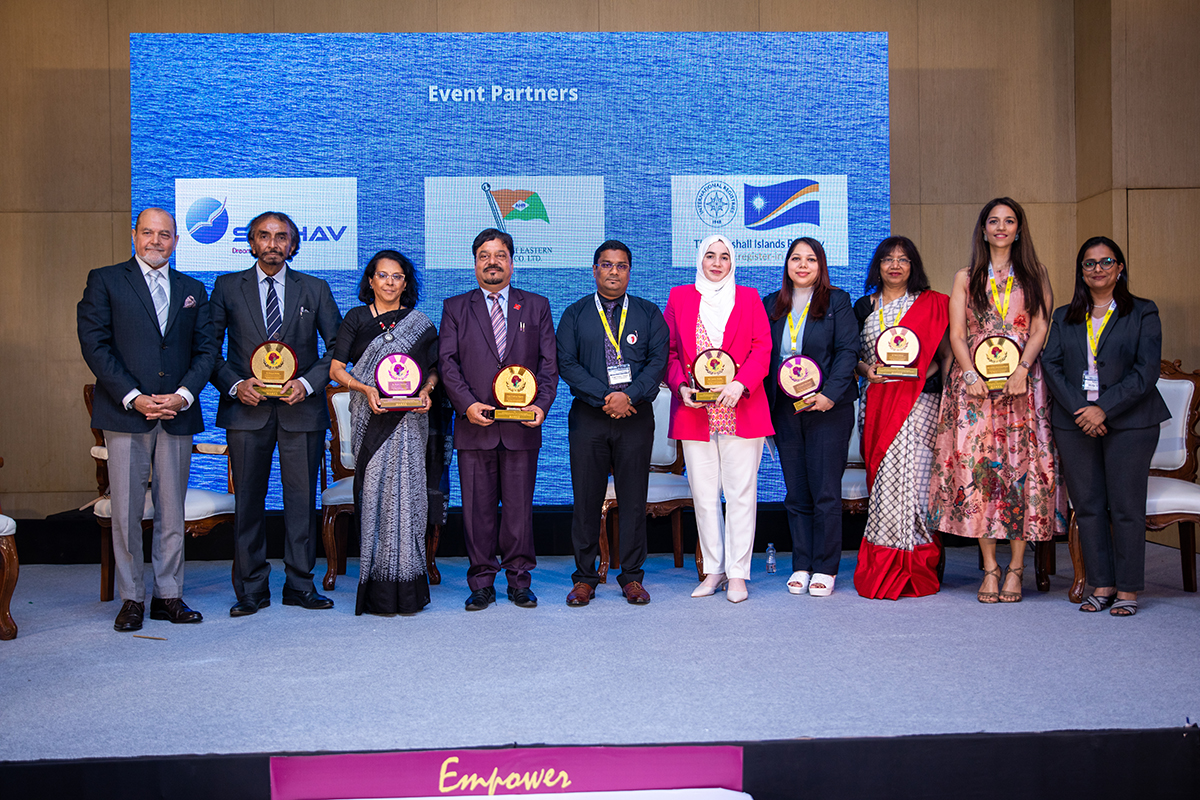 A diverse panel on Creating Positive Ecosystem for Women in Maritime 