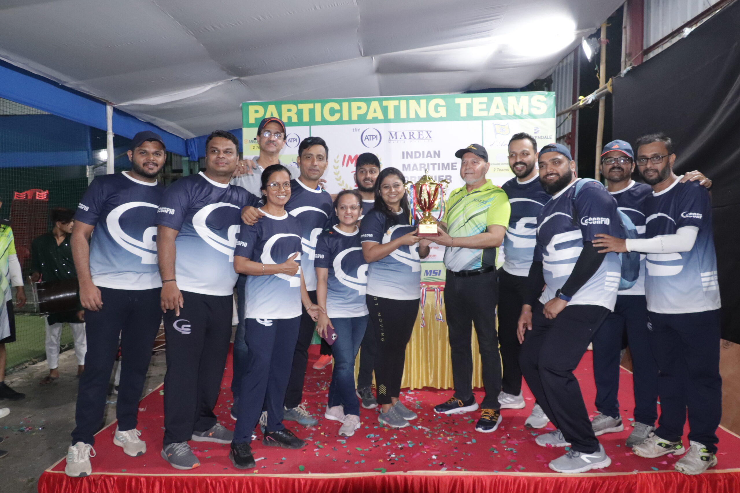 Winners – Scorpio Marine Management India Pvt Ltd – Team 1